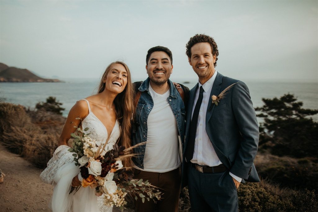 Big Sur beach elopement and couple 