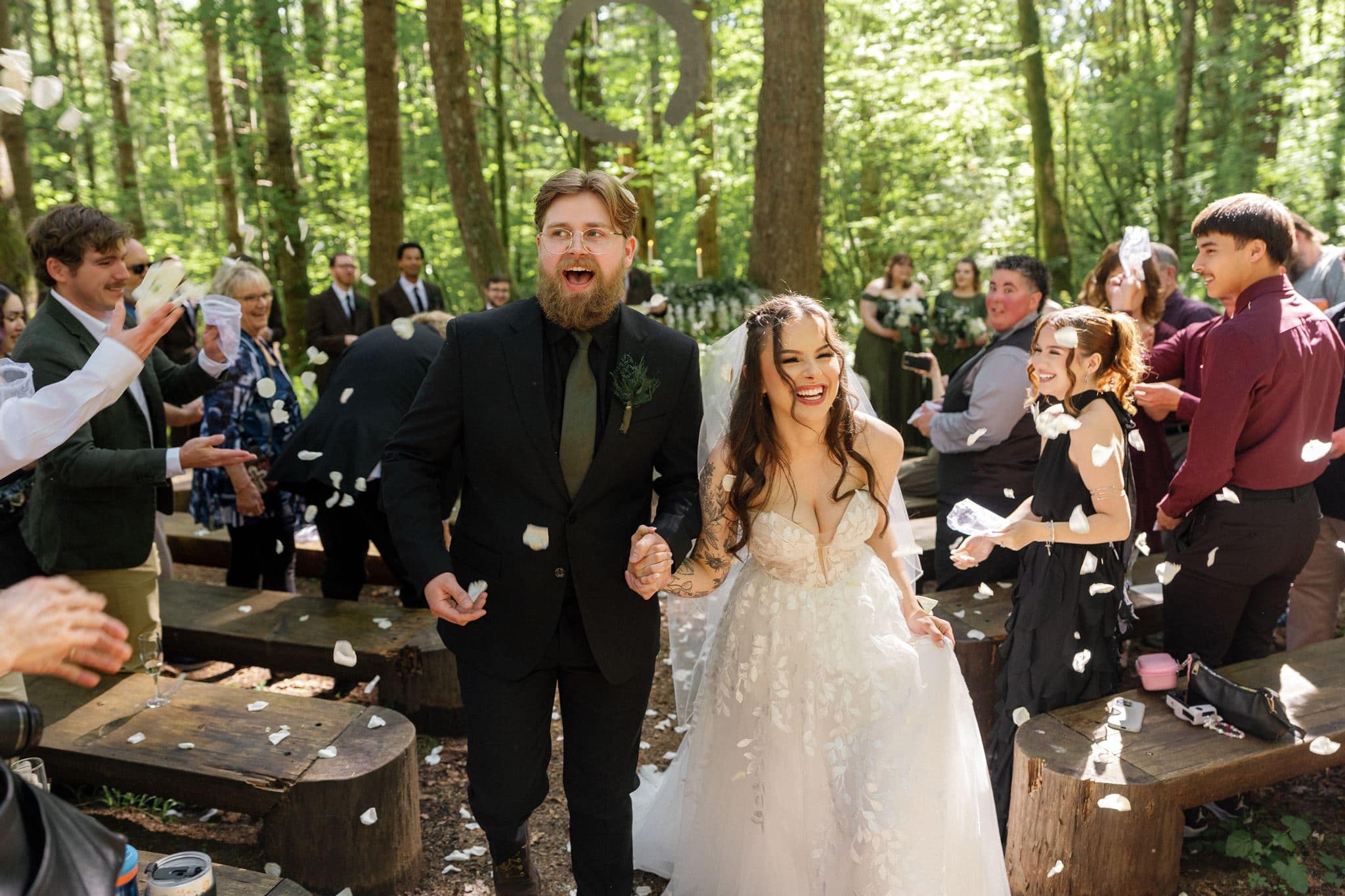 Wellspring Spa and Woodland Retreat Wedding Venue by Mt. Rainier