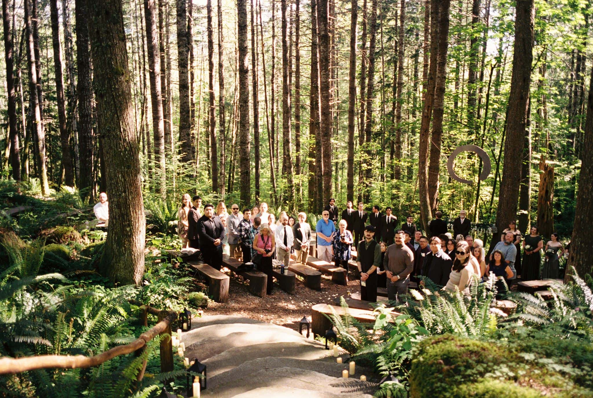 Wellspring Spa and Woodland Retreat Wedding Venue by Mt. Rainier