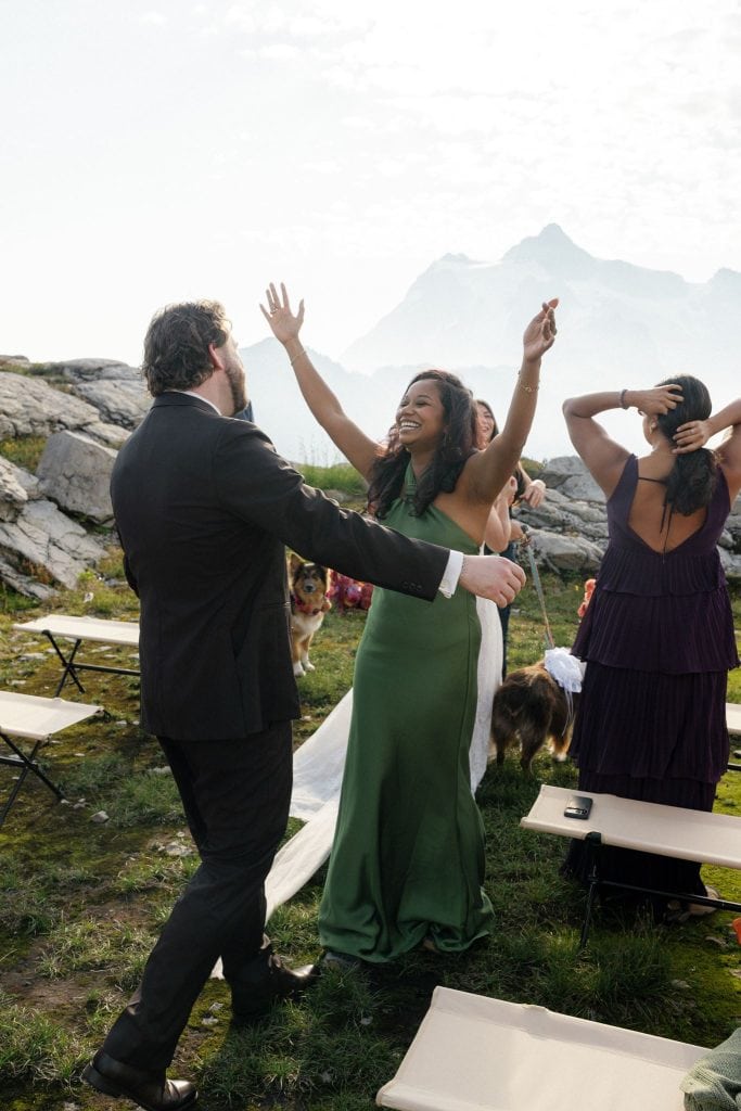Washington State micro wedding venue in the mountains 7