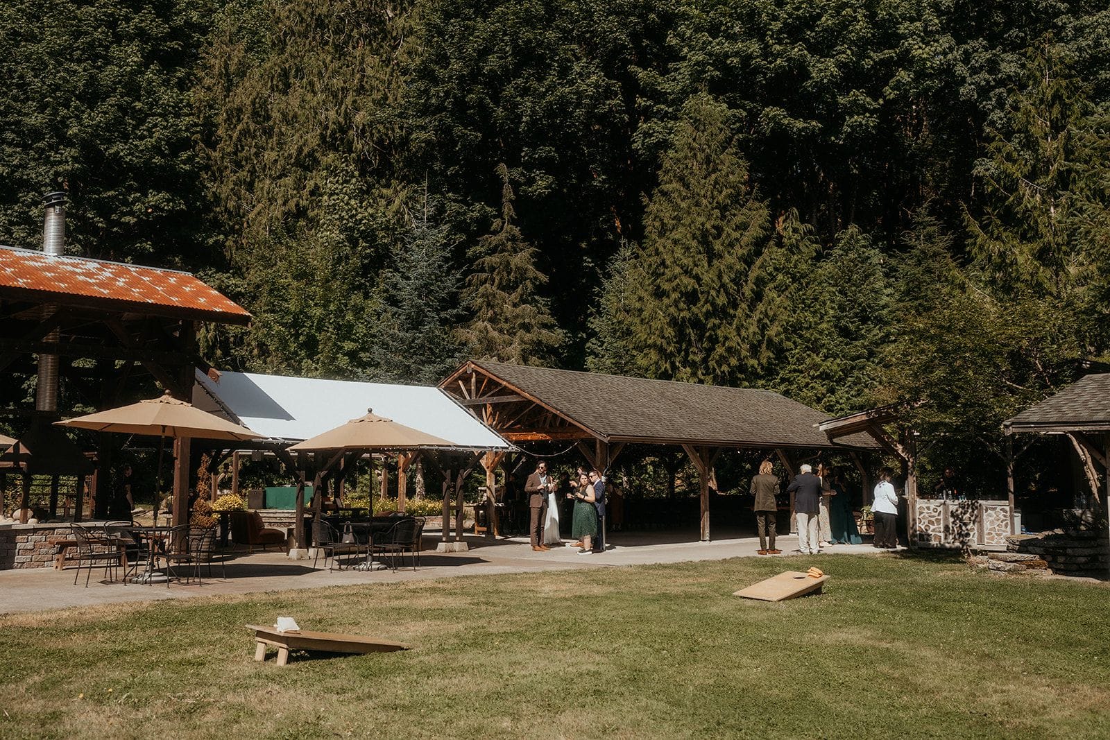 Wandering Waters Farm, a micro wedding venue in the North Cascades.